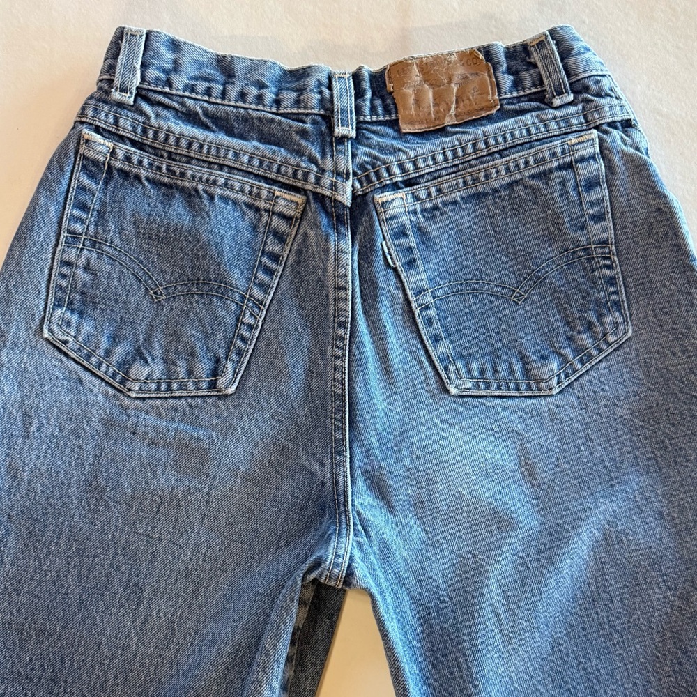 1987 Levi’s 902 White Tab Jeans High-Rise Tapered Leg (~W24 L29) - Picture 11 of 17